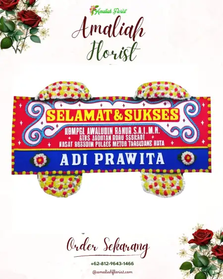 Papan Bunga Ucapan Selamat Padang Kerta